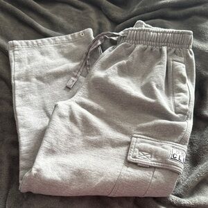 Pro club Gray Jogger Pants with Logo